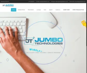 Jumbotech-SA.co.za(Internet & Technology provider) Screenshot