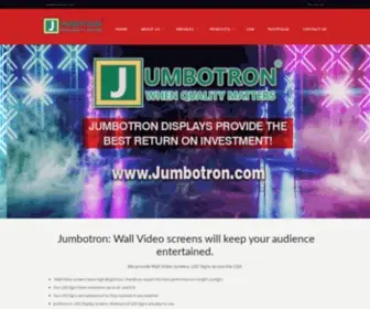 Jumbotron.com(Wall Video Screens) Screenshot