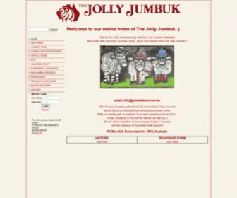 Jumbukwool.com.au(The Jolly Jumbuk (Jumbuk Wools) County Craft Centre) Screenshot