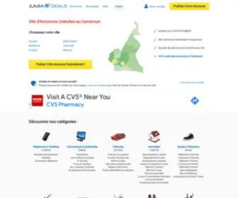 Jumia.cm(Achetez et vendez gratuitement partout au Cameroun sur Jumia Deals (ex) Screenshot