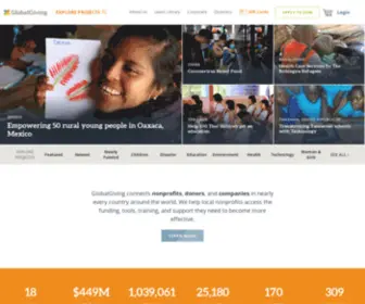 Jumo.com(Donate to charity projects around the world) Screenshot