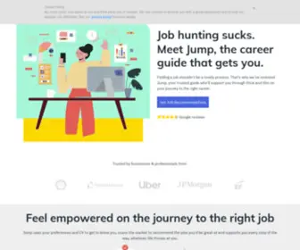 Jump.work(Your new career guide) Screenshot