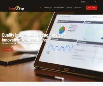 Jump2Top.com(Search Engine Optimization SEO Company Professional SEO services consultant) Screenshot