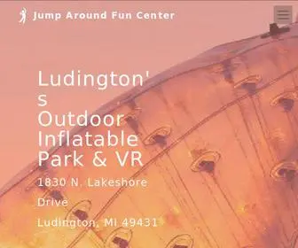 Jumparoundludington.com(Jump Around Fun Center & VR) Screenshot