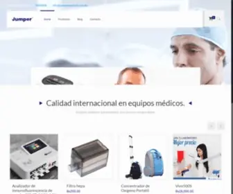 Jumpermedical.com.bo(Jumper Medical) Screenshot