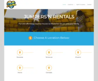 Jumpersnrentals.com(Jumpers N Rentals) Screenshot