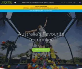 Jumpflex.com.au(Trampolines Australia) Screenshot