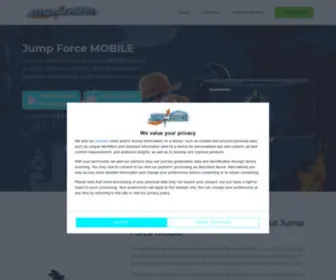 Jumpforcemobile.club(Jump Force Mobile) Screenshot
