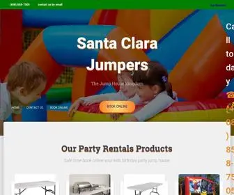 Jumphousekingdom.com(Sunnyvale Bounce House by Jump house kingdom party rental) Screenshot