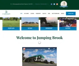 Jumpingbrookcc.com(Jumping Brook Country Club) Screenshot