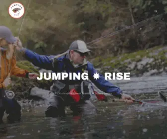 Jumpingrise.com(Fly Fishing Product Reviews & Buyer's Guides) Screenshot