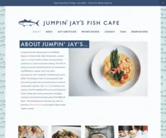 Jumpinjays.com(Jumpin' Jay's Fish Cafe) Screenshot