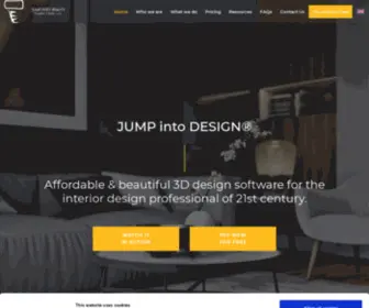 Jumpintoreality.com(JUMP into DESIGN®) Screenshot