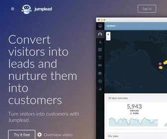 Jumplead.com(Jumplead®) Screenshot