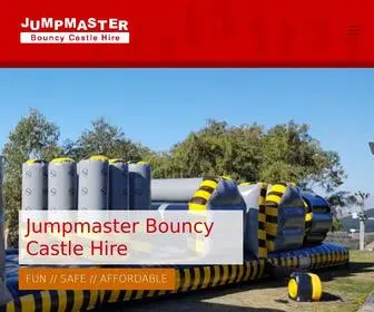 Jumpmaster.co.nz(Jumpmaster Bouncy Castle Hire) Screenshot