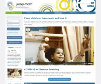 Jumpmath.org(JUMP Math) Screenshot