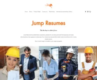 Jumpresumes.com(Jump Resumes) Screenshot