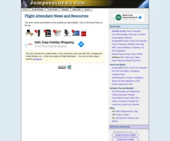 Jumpseatnews.net(United Airlines Flight Attendant Resource Center) Screenshot