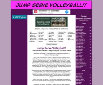 Jumpservevolleyballgame.com(JUMP SERVE) Screenshot