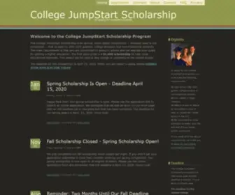 Jumpstart-Scholarship.net(College JumpStart Scholarship) Screenshot