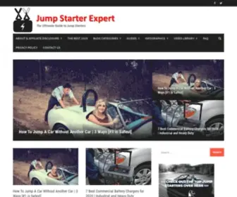 Jumpstarterexpert.com(Portable Jump Starter Reviews for Cars) Screenshot