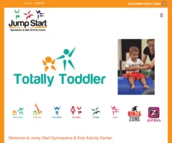 Jumpstartfun.com(Jump Start Gymnastics) Screenshot