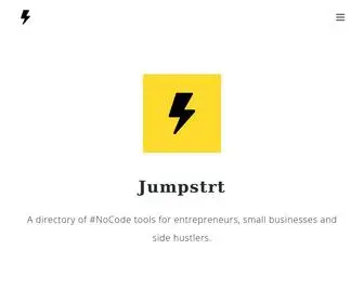 Jumpstrt.co.uk(Jumpstrt) Screenshot