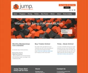 JumpVabeach.com(Jump VIRGINIA BEACH) Screenshot