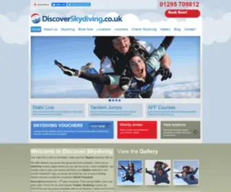 Jumpwithus.co.uk(Skydiving) Screenshot