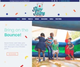 Jumpyjumpspartyrentals.com(Jump Jumps Party Rentals) Screenshot