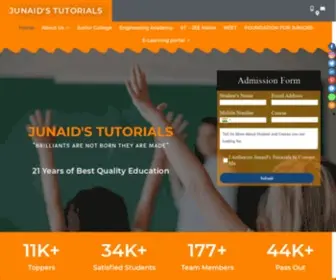 Junaidstutorials.com(Junaids Tutorials) Screenshot