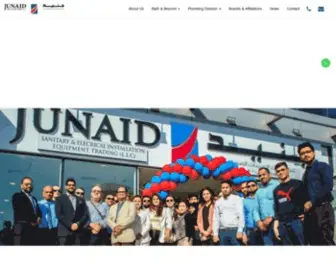 JunaidWorld.com(Junaid Sanitary and Electrical Materials Trading LLC) Screenshot