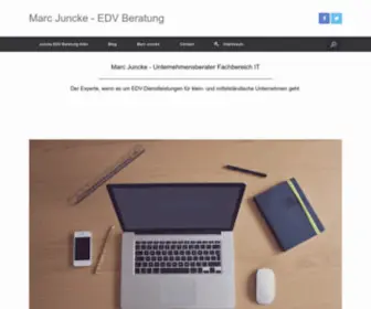 Juncke.com(EDV Beratung) Screenshot
