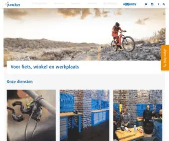 Juncker.nl(Juncker Bike Parts maakt fietsen nog leuker) Screenshot