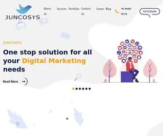 Juncosys.com(Digital Marketing Agency Surat) Screenshot