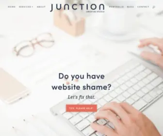 Junctioncreativestudio.com(Junction Creative Studio) Screenshot