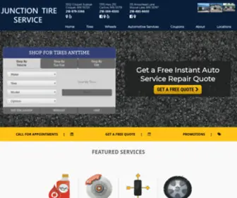 Junctiontireinc.com(Junction Tire) Screenshot