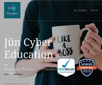 Juncyber-ED.com(Jun Cyber Ed) Screenshot