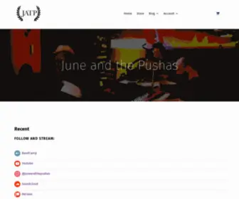 Juneandthepushas.com(Keep pushin') Screenshot