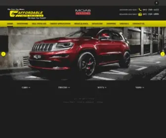 Juneaucars.com(Affordable Auto Sales) Screenshot