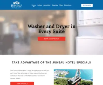 Juneauhotels.net(Juneau Hotel) Screenshot