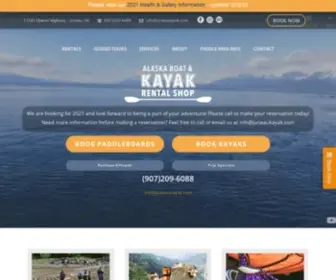 Juneaukayak.com(Alaska Boat & Kayak Rental) Screenshot