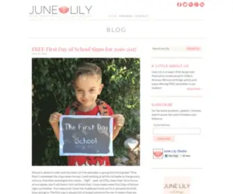 Junelily.com(June Lily) Screenshot