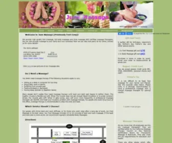 Junemassage.com(June Massage @ Los Altos) Screenshot