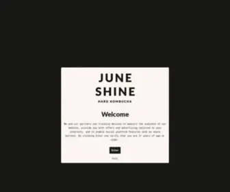 Juneshine.co(JuneShine Hard Kombucha) Screenshot