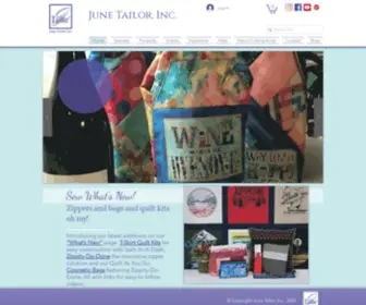 Junetailor.com(June Tailor) Screenshot