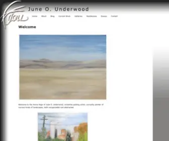 Juneunderwood.com(June Underwood) Screenshot