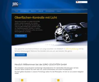 Jung-Leuchten.de(Jung Leuchten) Screenshot