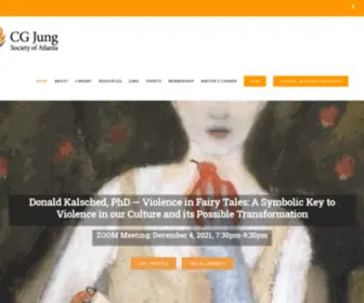 Jungatlanta.com(Jung Society of Atlanta) Screenshot