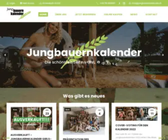 Jungbauernkalender.at(Startseite) Screenshot